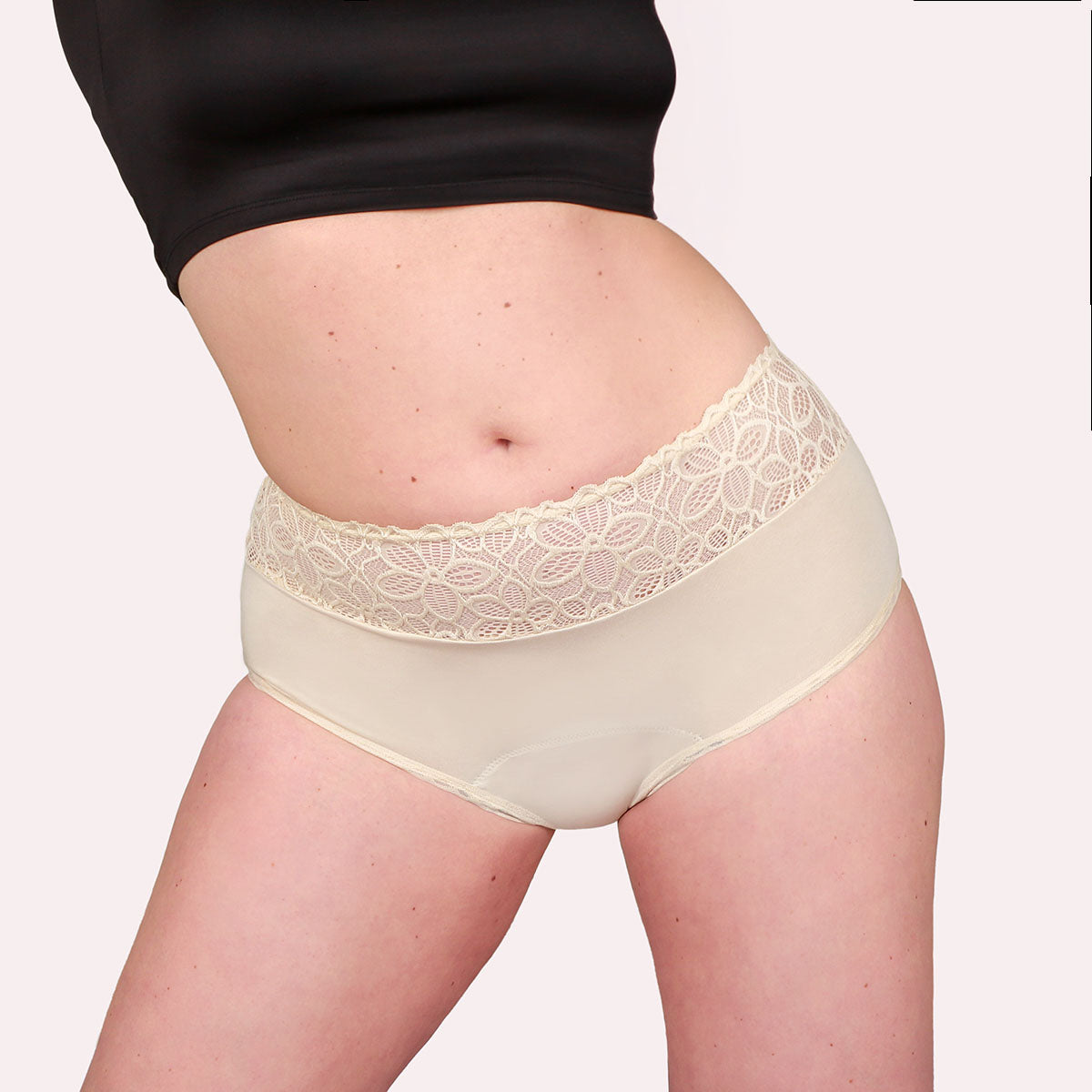 Taynie Deluxe extra stark beige Curvy