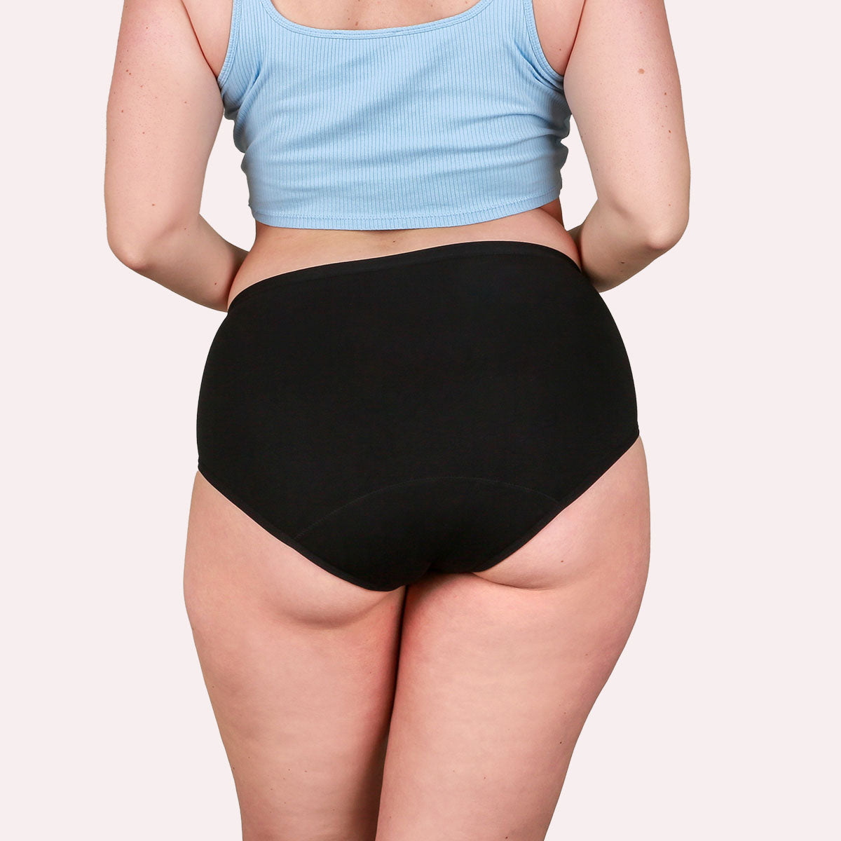 Taynie Basic schwarz Curvy