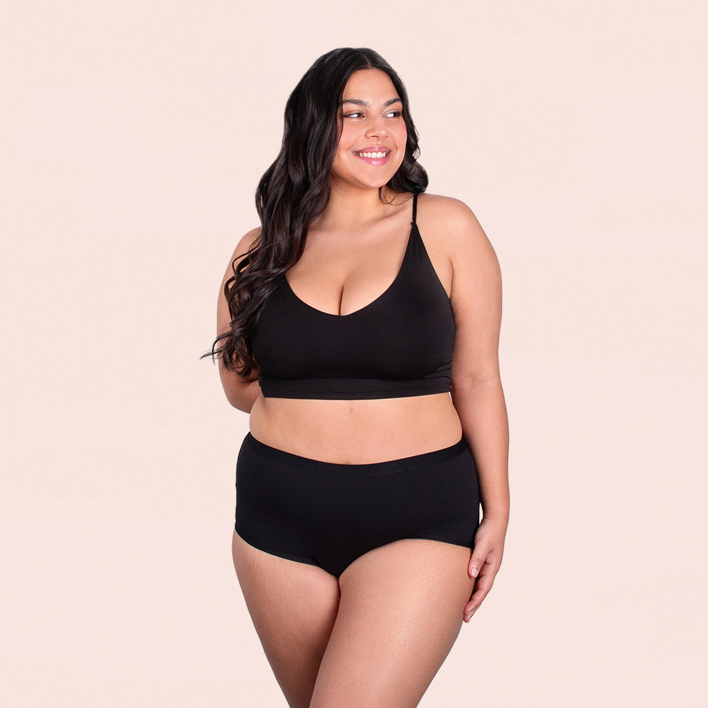 Taynie Comfort ultra schwarz Curvy 