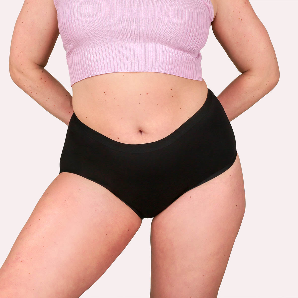 Taynie 3er Set Comfort extra stark schwarz Curvy