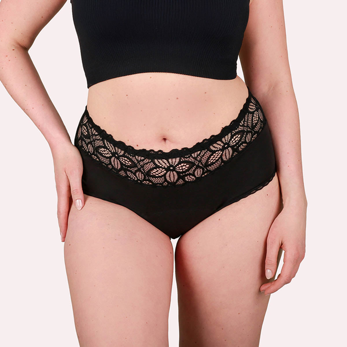 Taynie Deluxe schwarz Curvy