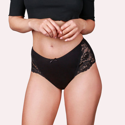 Taynie 4er Set Blasenschwäche Highwaist Spitze 