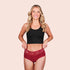Taynie Deluxe Organic Bordeaux Alle Produkte Teen High waist Sale Sport Bei Ausfluss Für die Nacht Wochenbett Bestseller Leicht Mittel Classic Sale